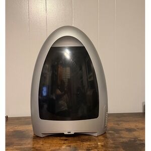 EyeVac Home Touchless Stationary Vacuum Silver Model EVH Bagless Canister